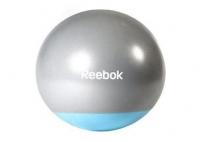 Гимнастический мяч Reebok серо-голубой, 65 см RAB-40016BL